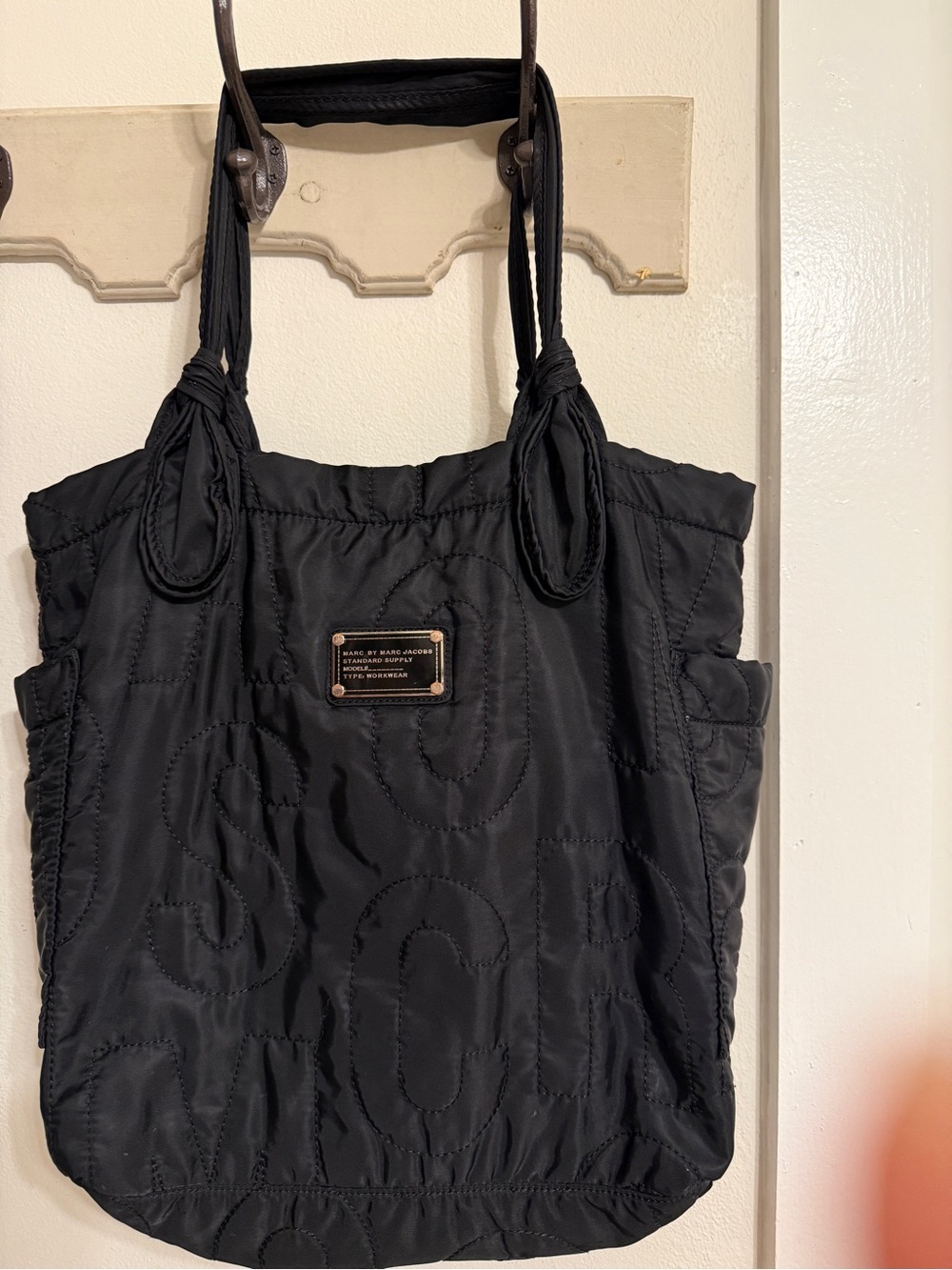 Marc by Marc Jacobs Quilted Nylon Tote | Black 🖤
